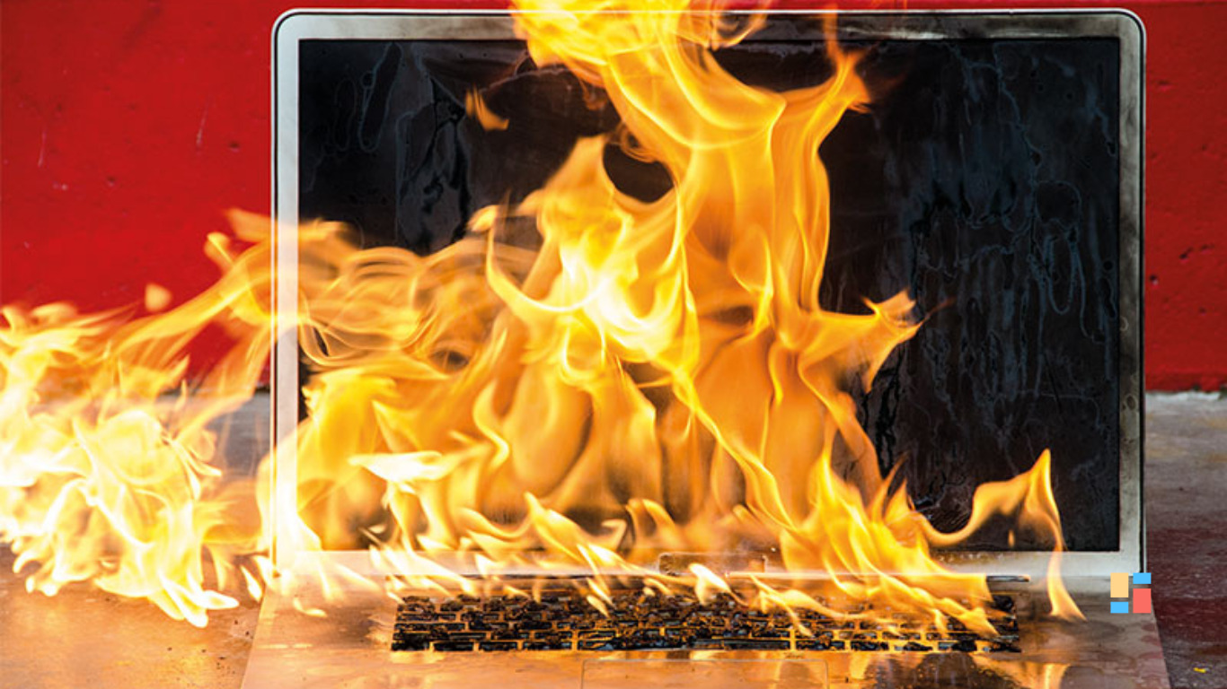 Penyebab Komputer Terbakar