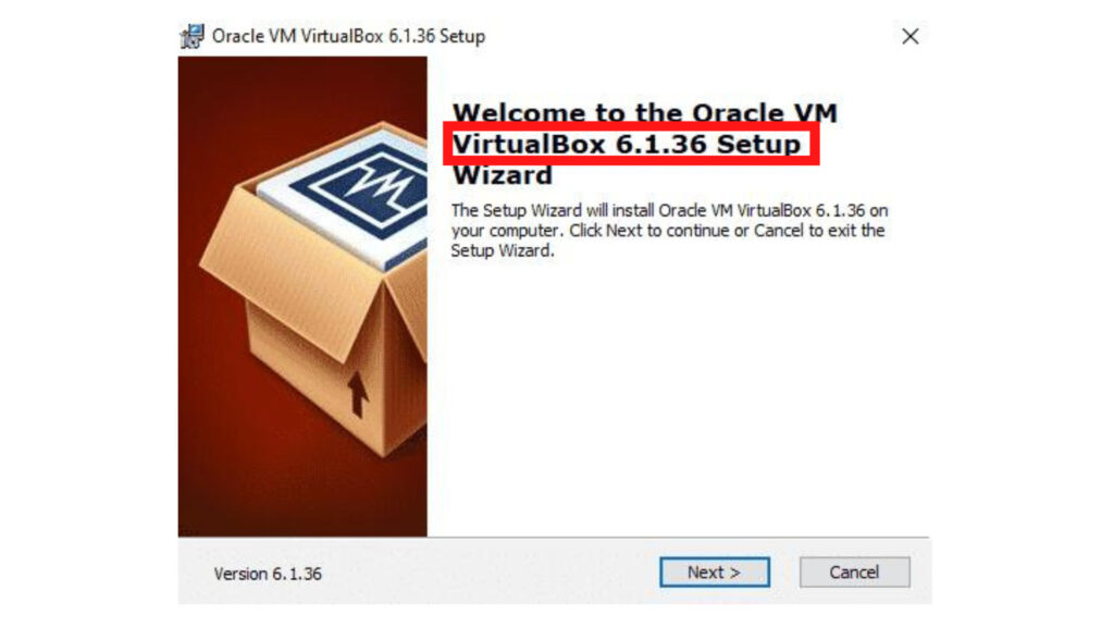Setting Oracle VM VirtualBox