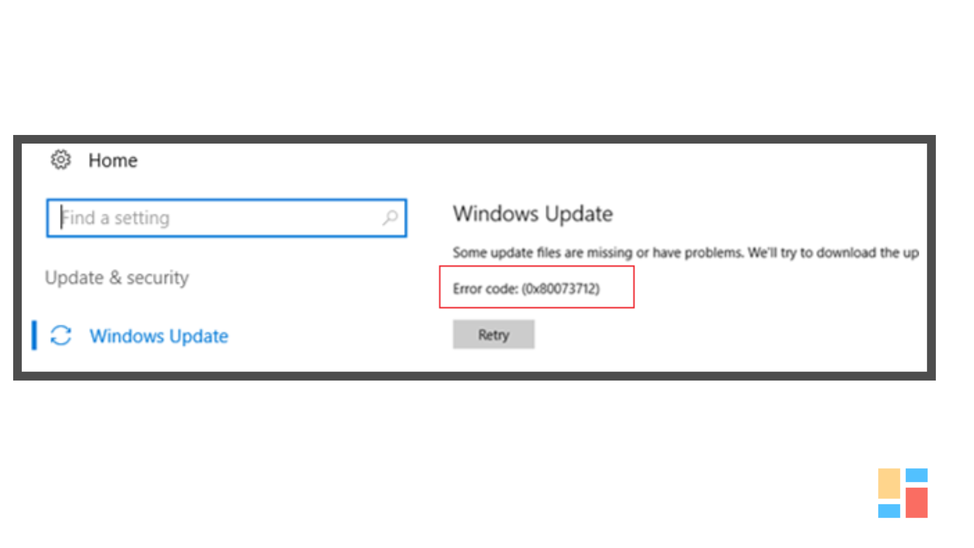 Cara Memperbaiki Error Code 0x80073712 di Windows 10