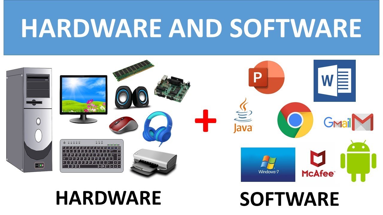 perbedaan software dan hardware