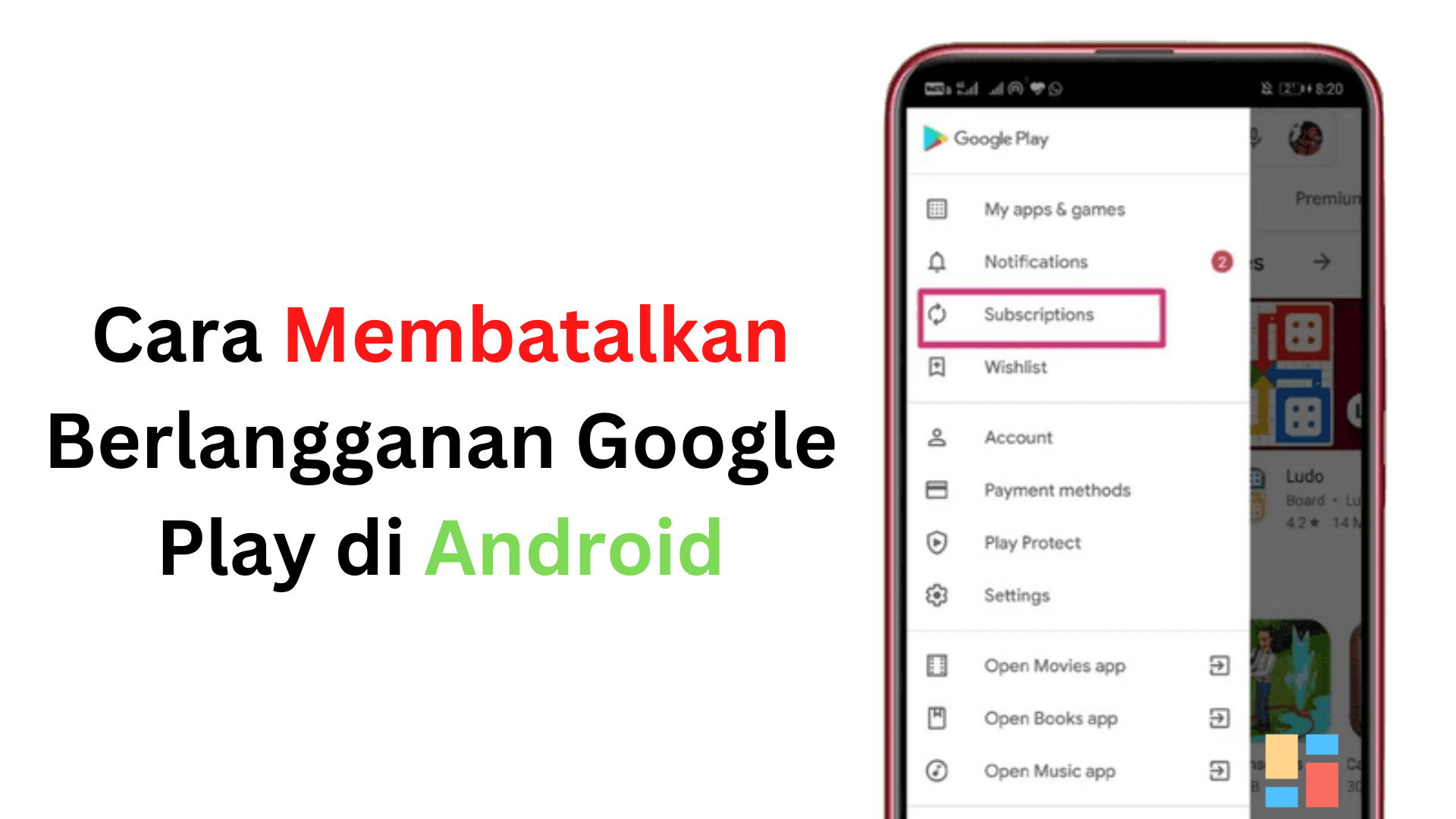 Cara Membatalkan Berlangganan Google Play di Android
