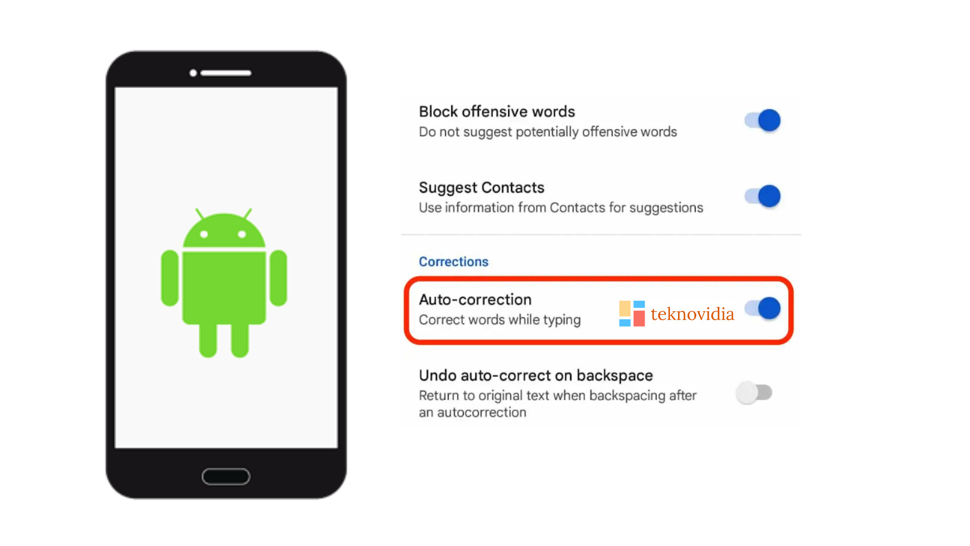Mudah! Cara Menonaktifkan Autocorrect di Android