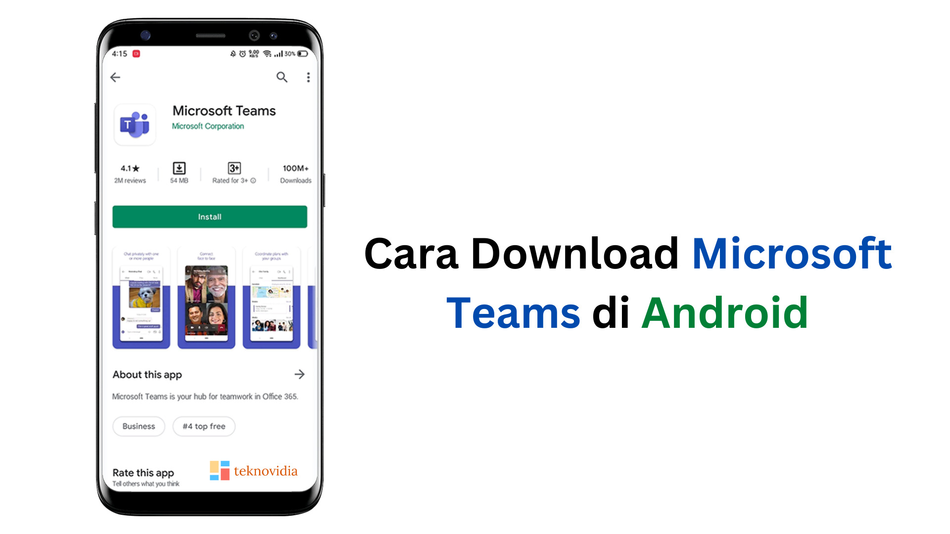 Cara Download Microsoft Teams di Android