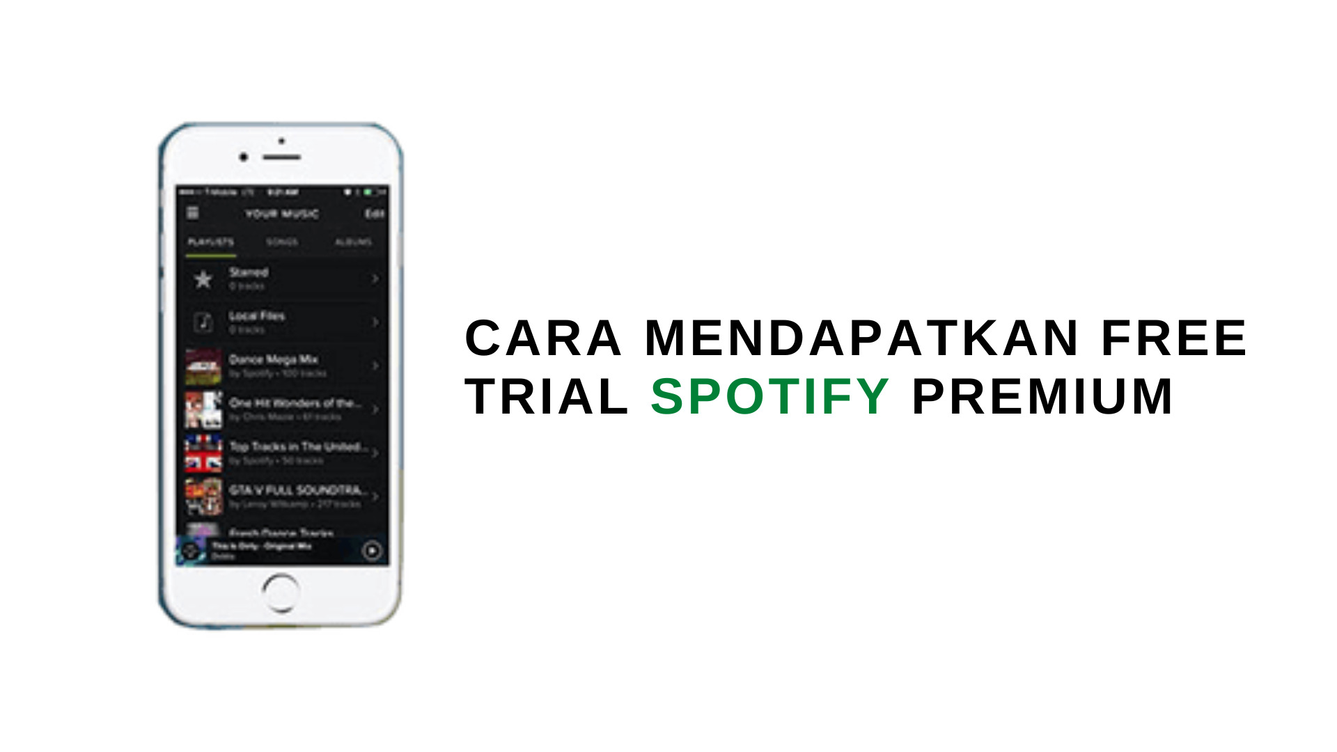 Cara Mendapatkan Free Trial Spotify Premium