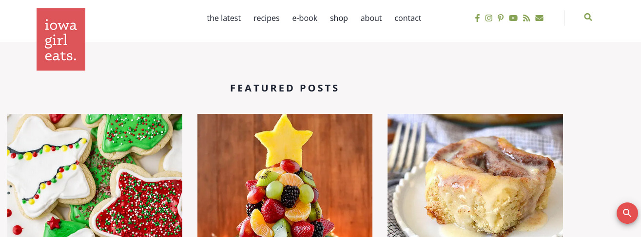 contoh blog makanan