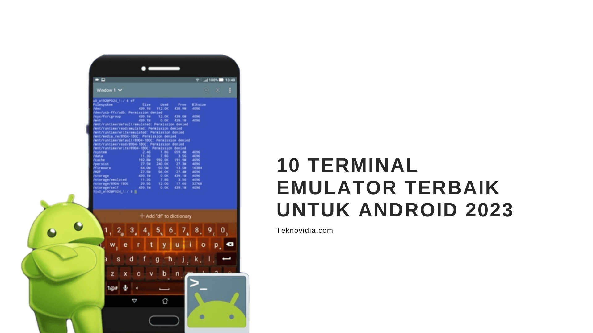 10 Terminal Emulator Terbaik untuk Android 2023