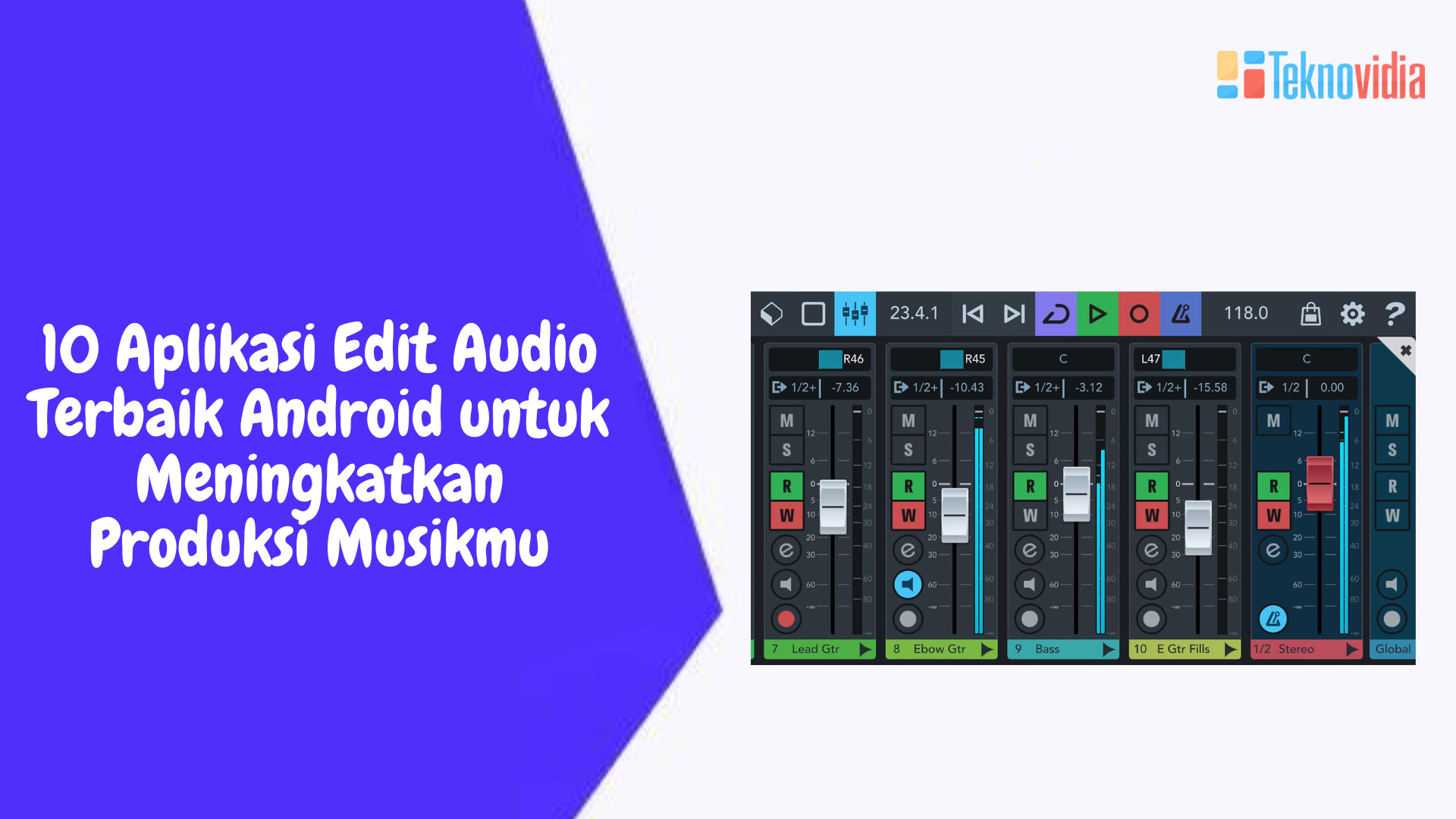 10 Aplikasi Edit Audio Terbaik Android untuk Meningkatkan Produksi Musikmu