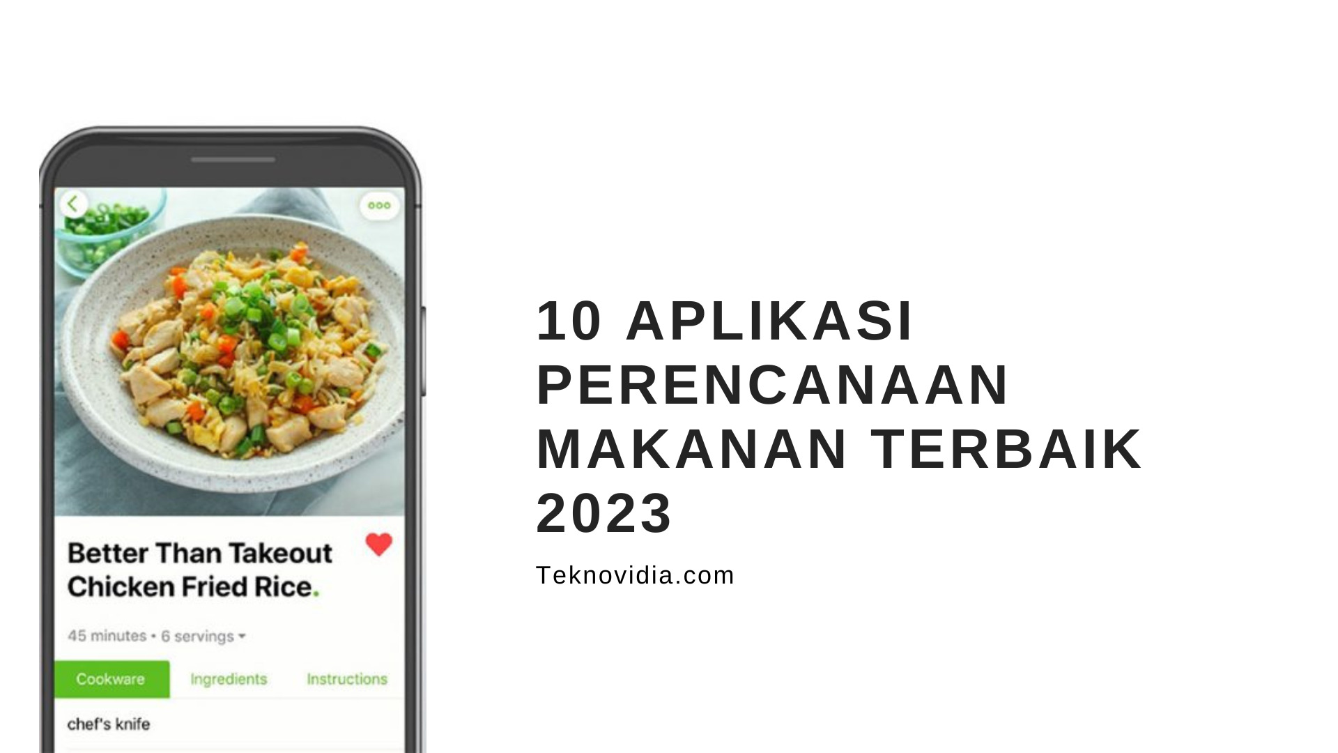 10 Aplikasi Perencanaan Makanan Terbaik 2023