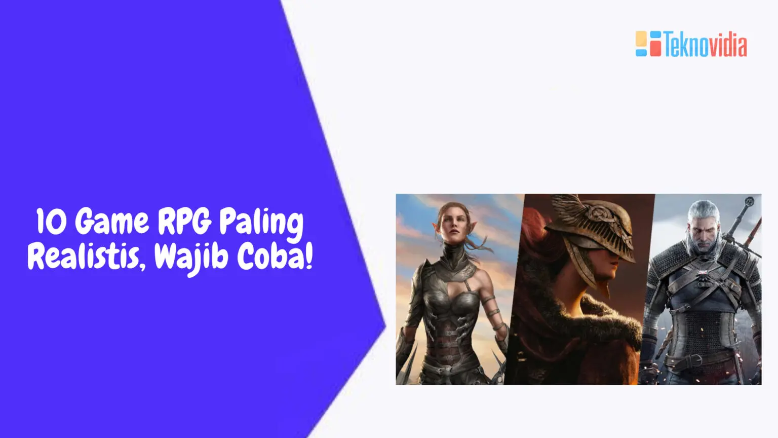 10 Game RPG Paling Realistis, Wajib Coba!