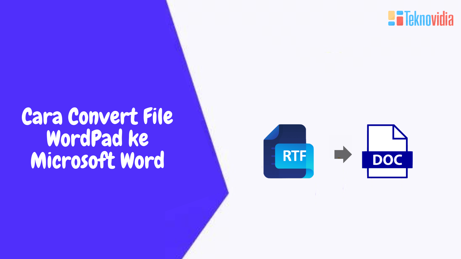 Cara Convert File WordPad ke Microsoft Word