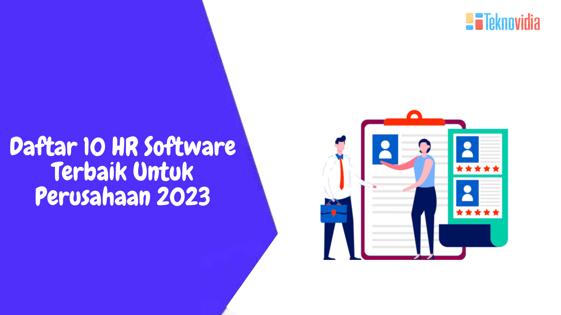 Daftar 10 HR Software Terbaik Untuk Perusahaan 2023