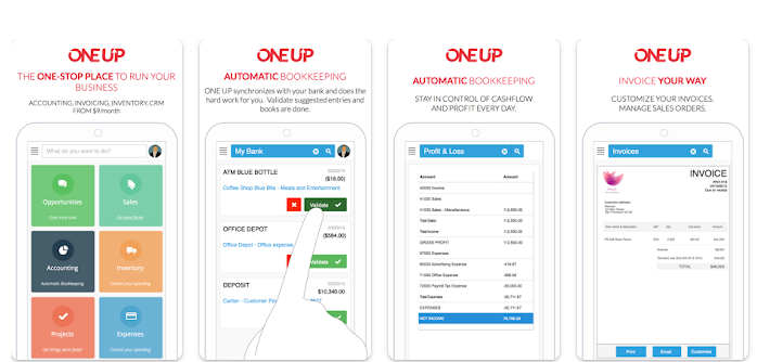 Accounting Invoicing-OneUp