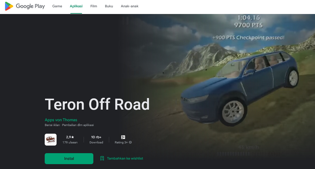 game offroad terbaik android offline