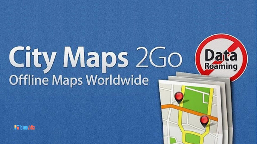 Aplikasi GPS Offline City Maps 2Go Offline Maps