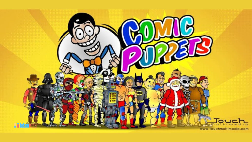 Aplikasi Pembuat Komik Comic Puppets Lite