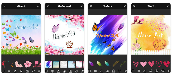 Calligraphy: Name Art Maker & Text on Images