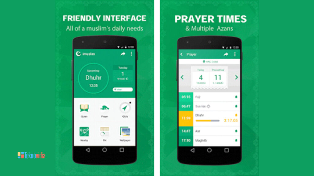 Aplikasi Adzan iMuslim Quran Azan Prayer time