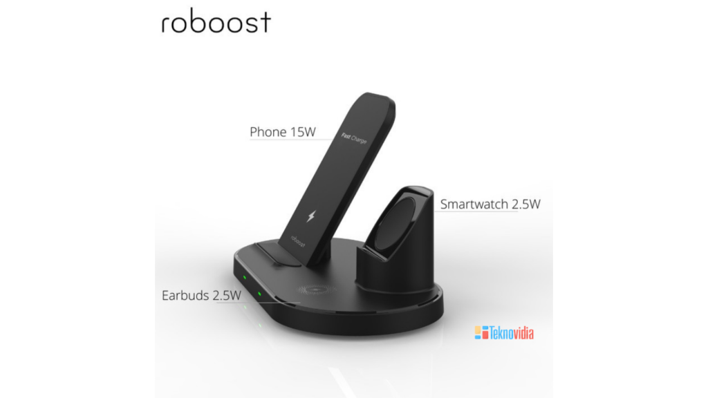 roboost 3 in1 Universal Wireless Charger Phone