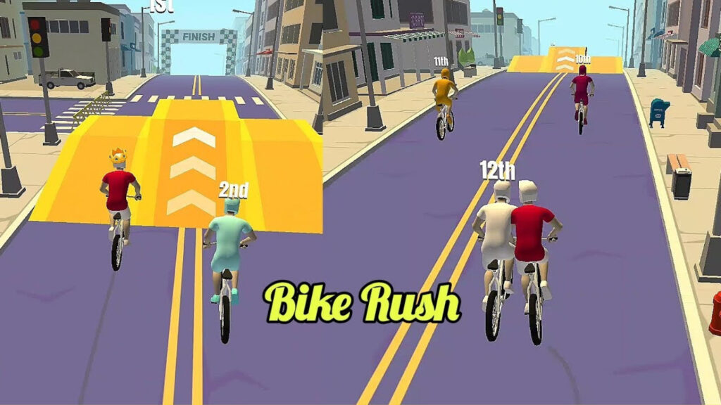 Game Balap Sepeda - Bike Rush