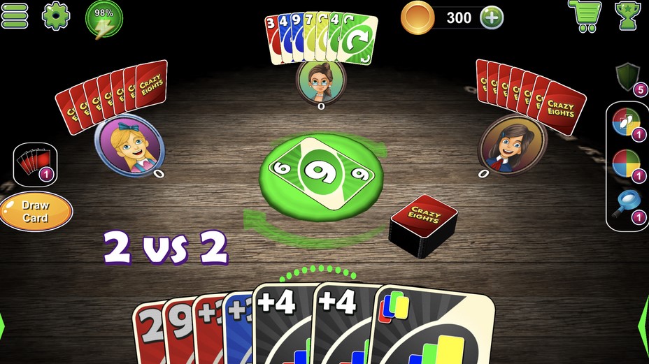 Game UNO Terbaik Android Crazy Eights 3D