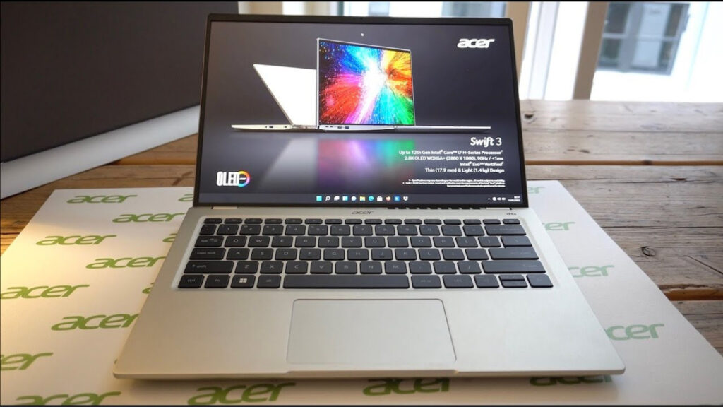 Desain Acer Swift 3 OLED SF314-71