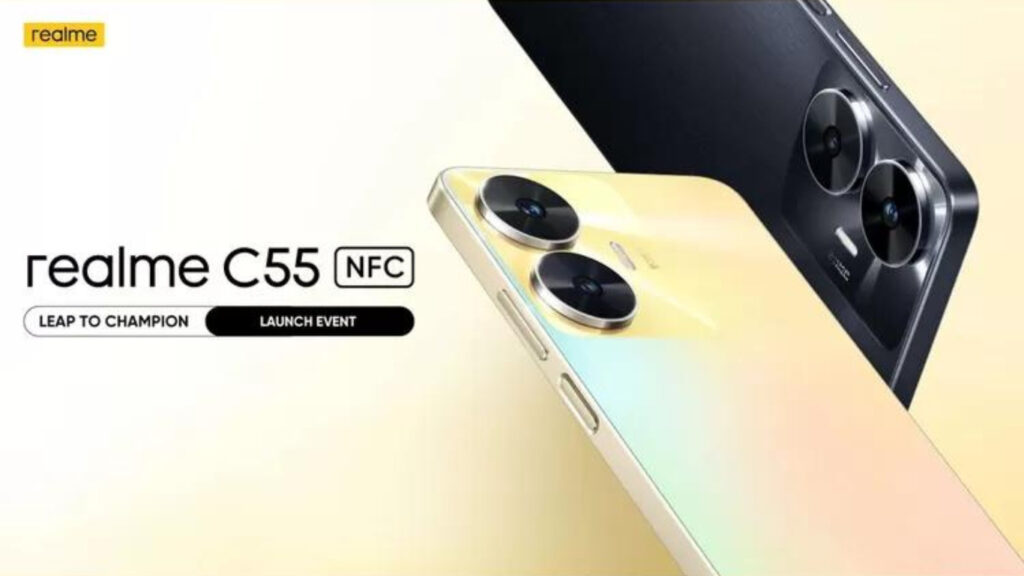 Desain realme C55 NFC