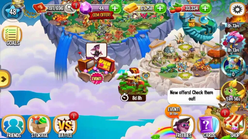 Game Naga Terbaik Dragon City mobile