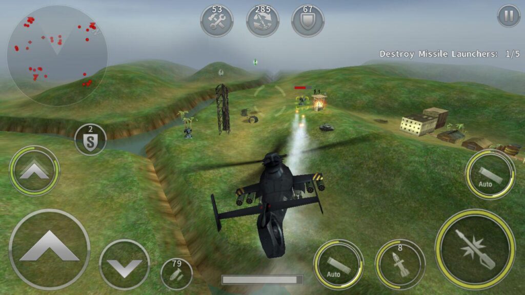 Game Simulator Helikopter Terbaik Gunship Battle: 3D Helicopter