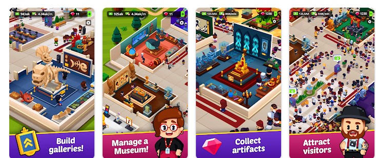 Game Tycoon Terbaik Android Idle Museum