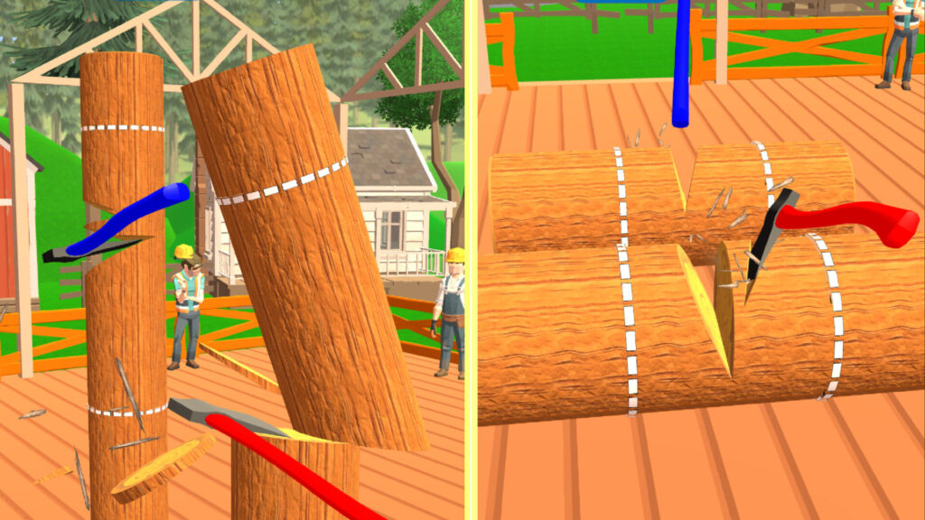 Game Simulator Menebang Kayu Lumberjack Challenge