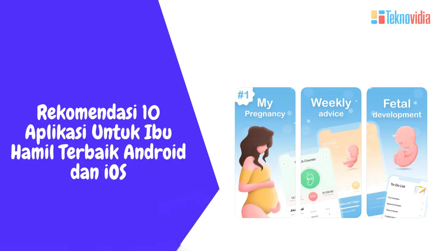 Rekomendasi 10 Aplikasi Untuk Ibu Hamil Terbaik Android dan iOS