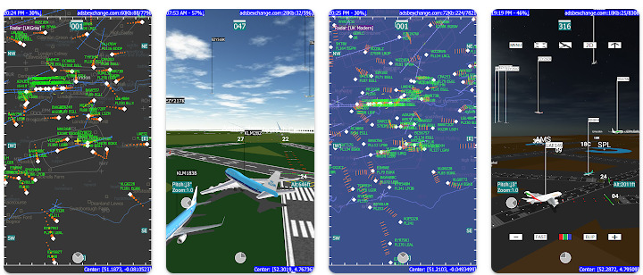 Aplikasi Pelacak Rute Penerbangan ADSB Flight Tracker