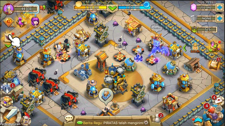 Game Mirip Clash of Clans Castle Clash: World Ruler