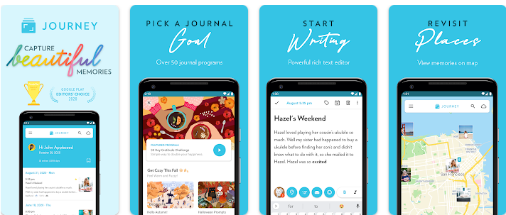  Aplikasi Jurnal Android Terbaik Journey