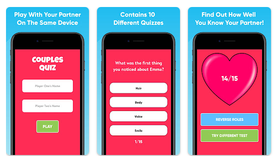 Couples Quiz Relationship Games