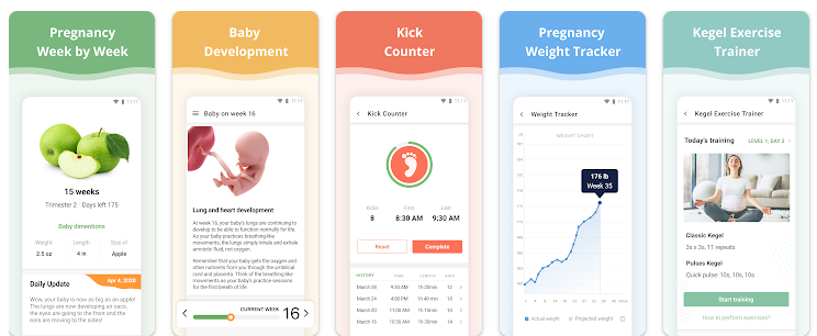 Pregnancy Tracker by Amilia
