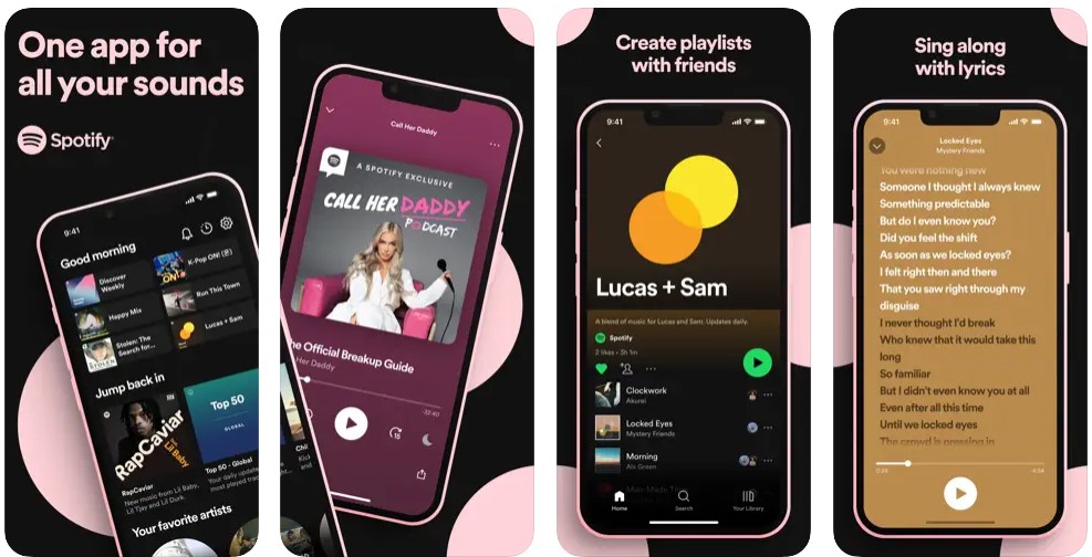 Aplikasi Podcast Terbaik iPhone  Spotify