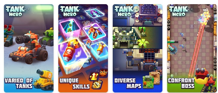 Tank Hero - Awesome Tank War Games