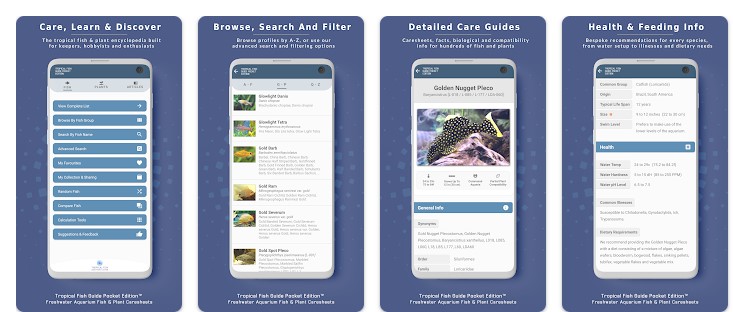 Aplikasi Identifikasi Ikan Tropical Fish Guide Pocket Ed.