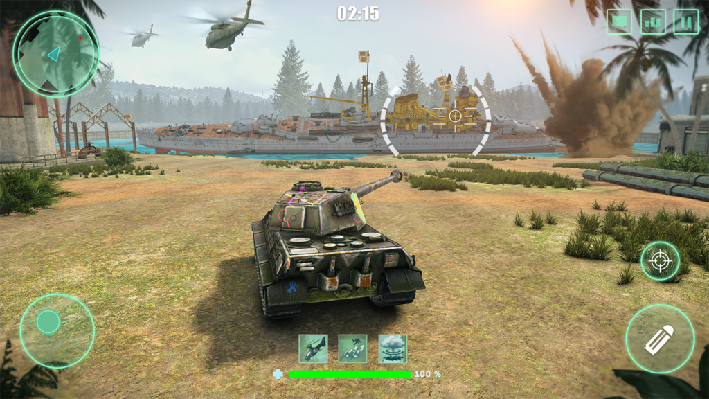 Game Tank Offline Android World Tanks War: Off-line Game