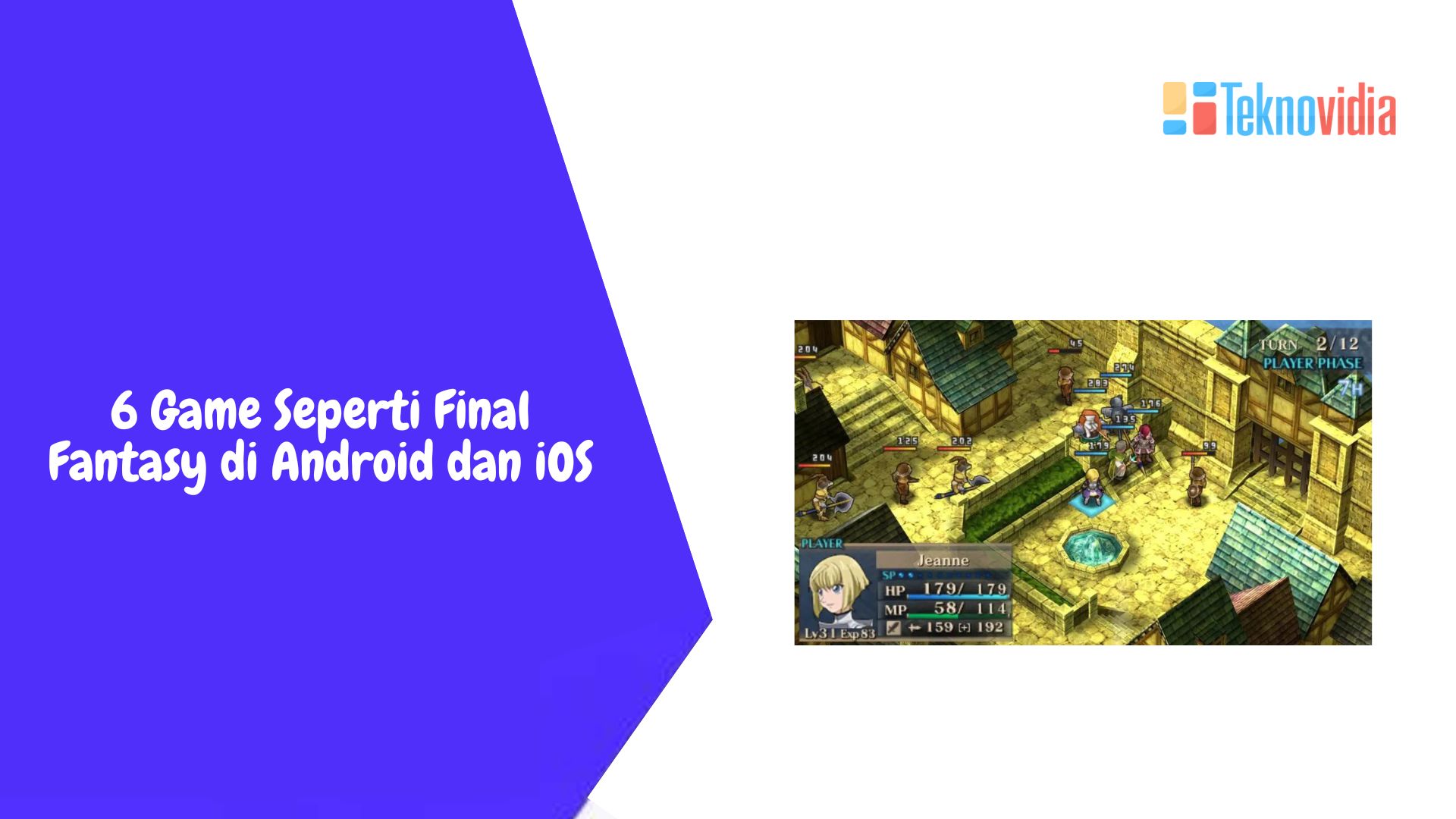 6 Game Seperti Final Fantasy di Android dan iOS