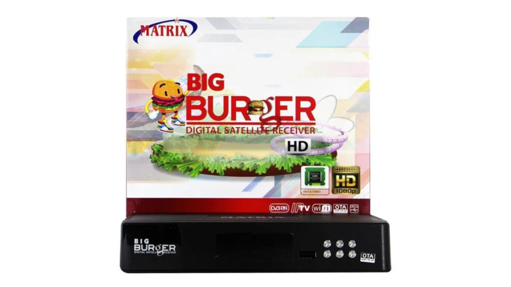 Receiver Parabola Big Burger HD