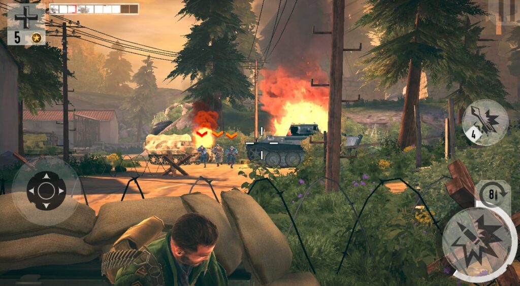 Game Perang Offline Android Brothers in Arms 3