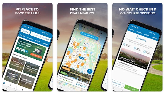 Aplikasi Golf Terbaik GolfNow: Tee Time Deals