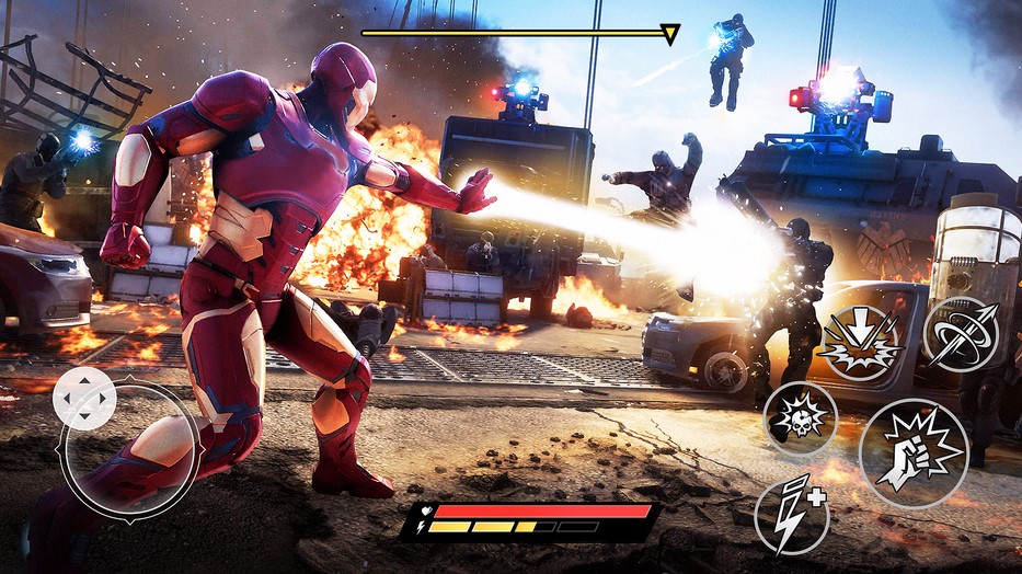 Game Iron Man Terbaik Iron Hero: Superhero Fighting