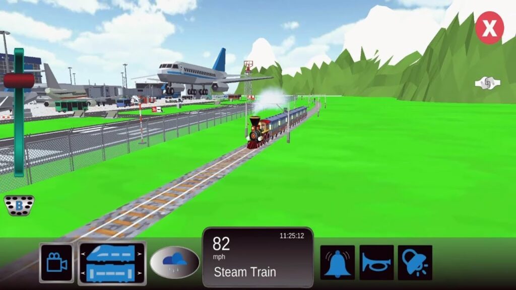 Game Simulasi Kereta Kids Train Sim