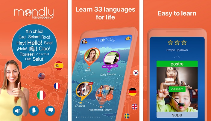 Learn 33 Languages - Mondly