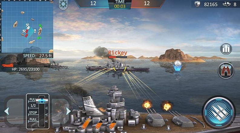 Game Kapal Perang Warship Attack 3D