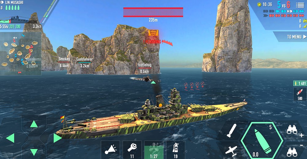 Game Kapal Perang Battle of Warships: Naval Blitz