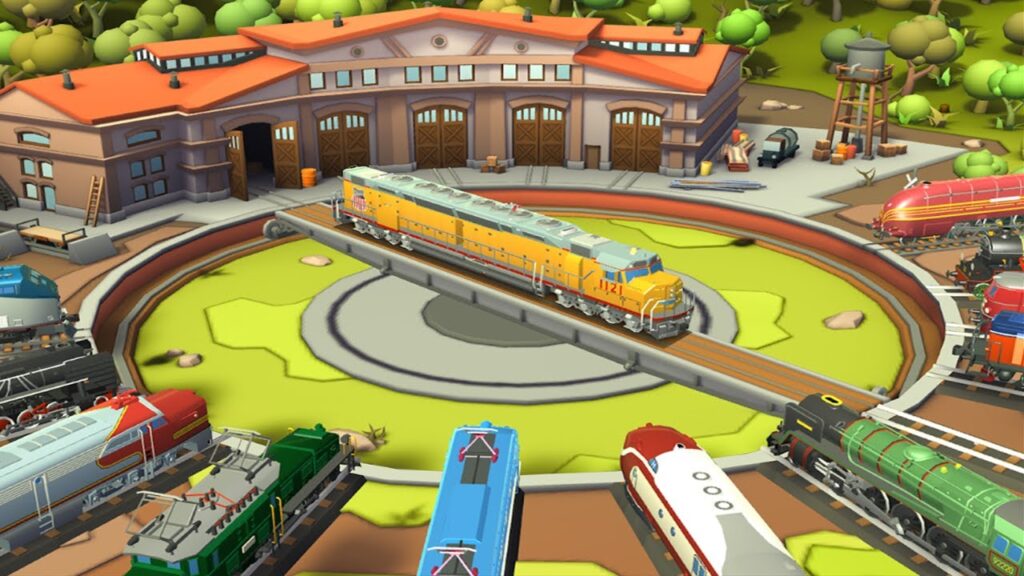 Game Simulasi Kereta TrainStation - Railroad Tycoon
